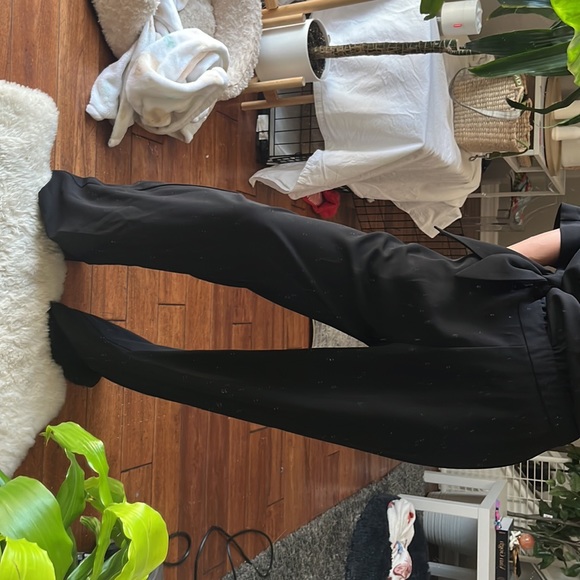 Trina Turk KAI Black Tie-Waist Jumpsuit - Picture 6 of 14